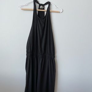 ASOS LINEN FULL LENGTH OVERALLS SIZE 12